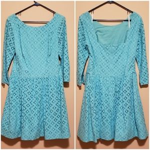 Blue Lace Lilly Pulitzer Dress Wedding & Party!
